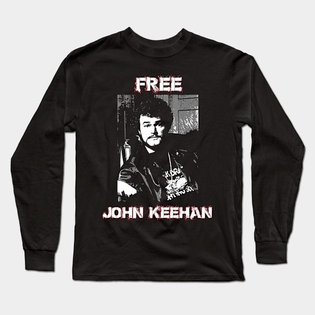 Free John Keehan 2 Long Sleeve T-Shirt by Rolling Stallones USA